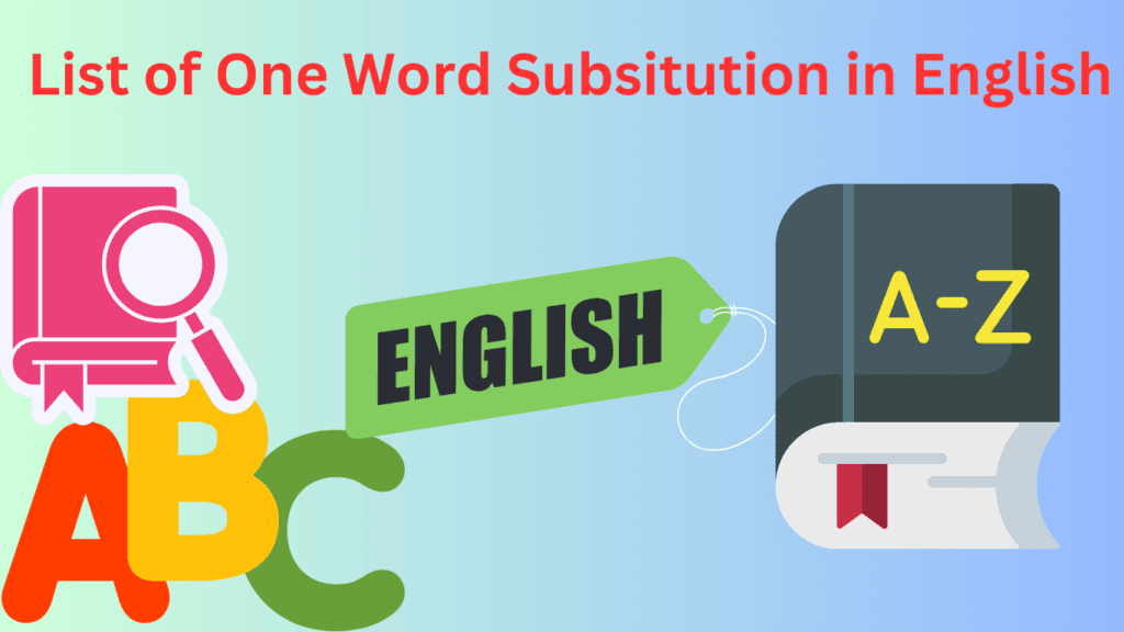 List-of-One-Word-Subsitution-in-English